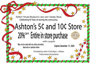 Ashton 5 and 10 Coupon